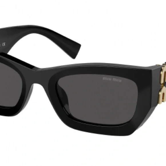 NEW SMU 09W 1AB5S0 MIU MIU BLACK MU09WS 1AB5S0 WOMEN MU 09WS 1AB5S0 MIU MIU 09WS/1AB5S0 - Sunglasses main image 2